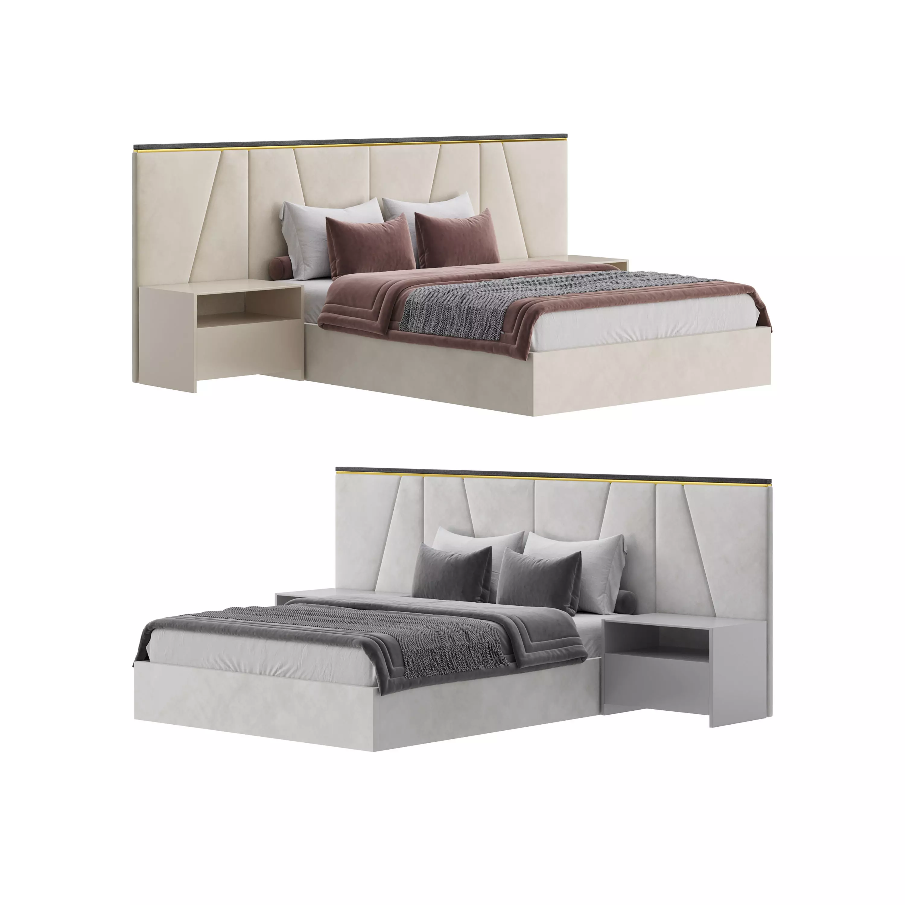Kugha bed 3D model_0