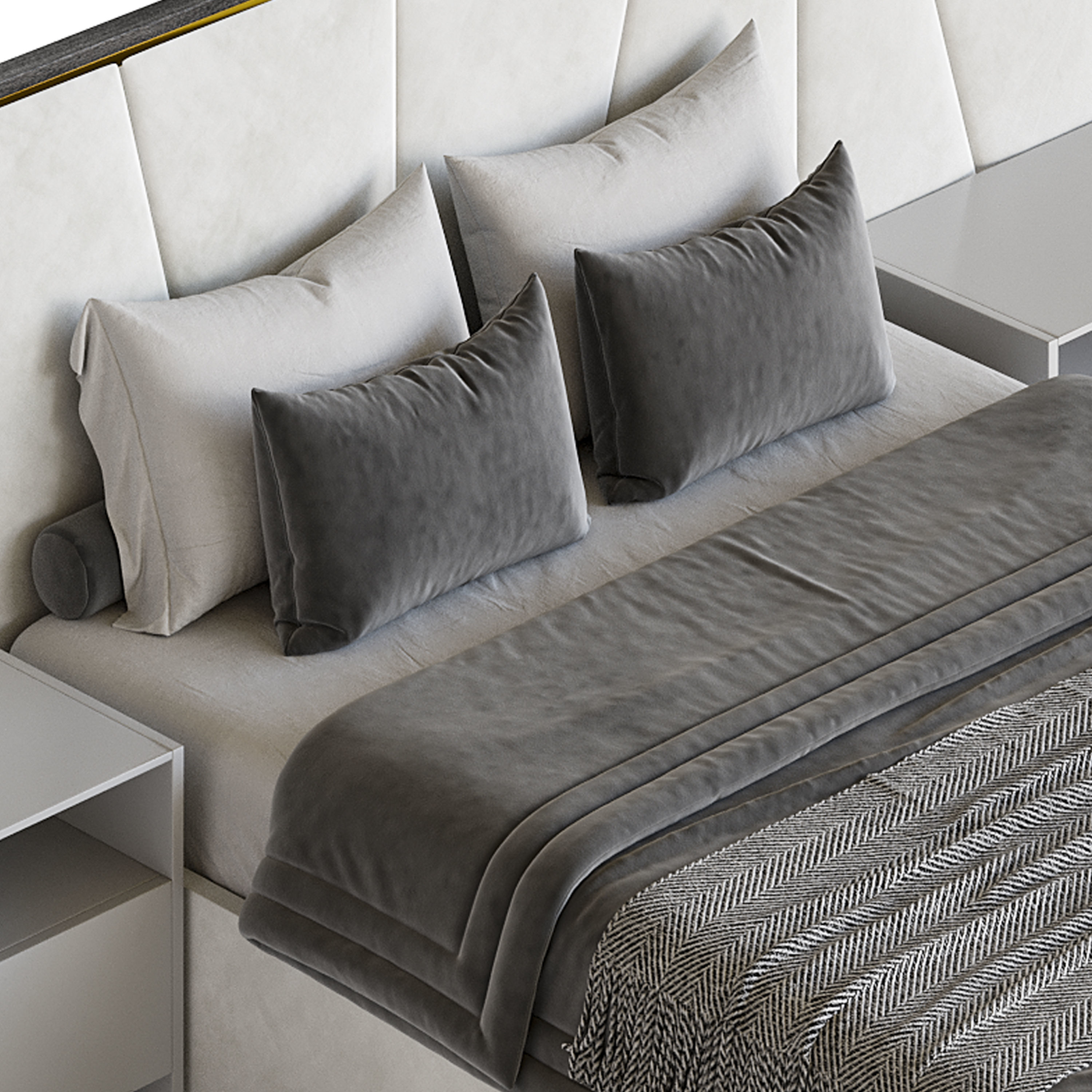 Kugha bed 3D model_26