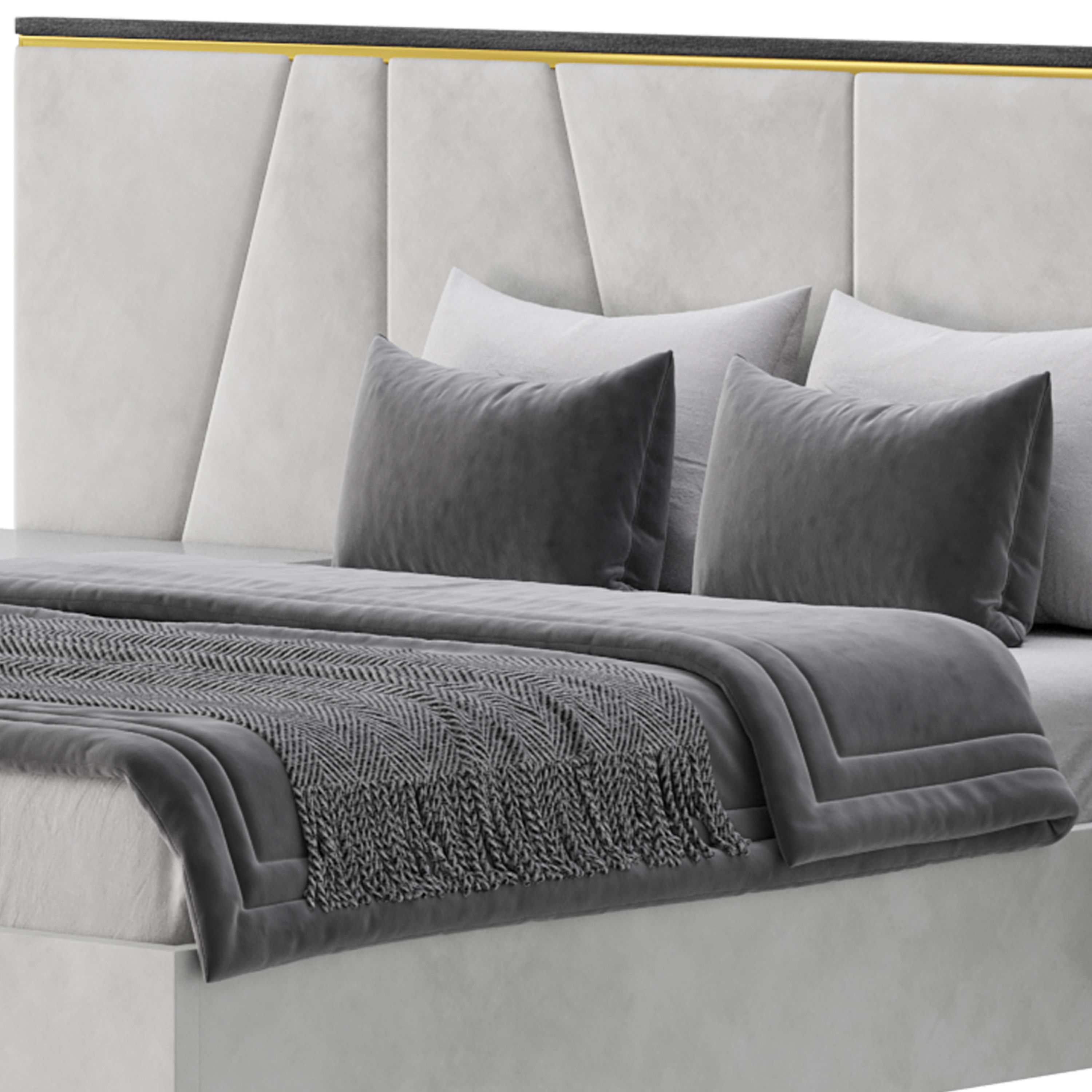 Kugha bed 3D model_8