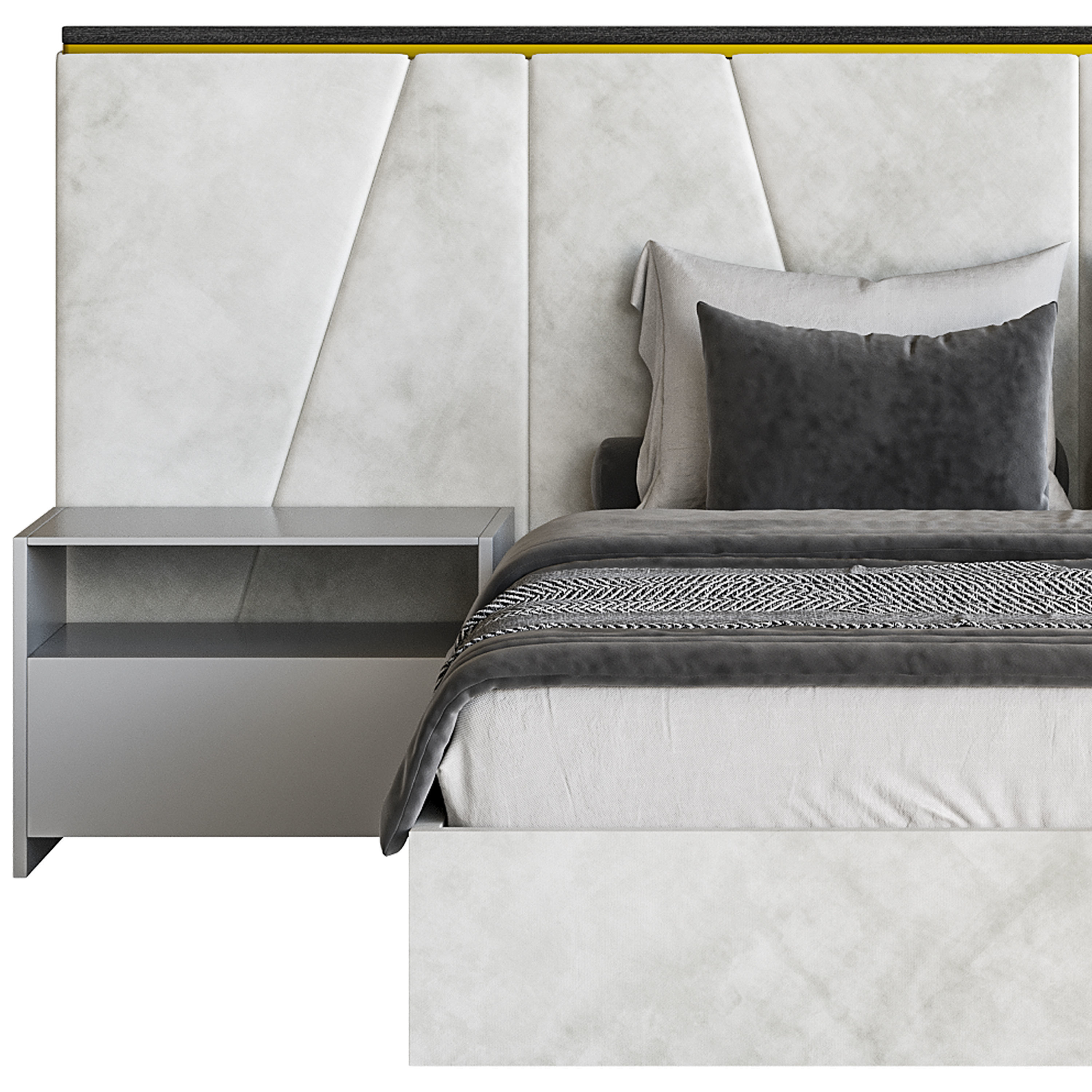 Kugha bed 3D model_31