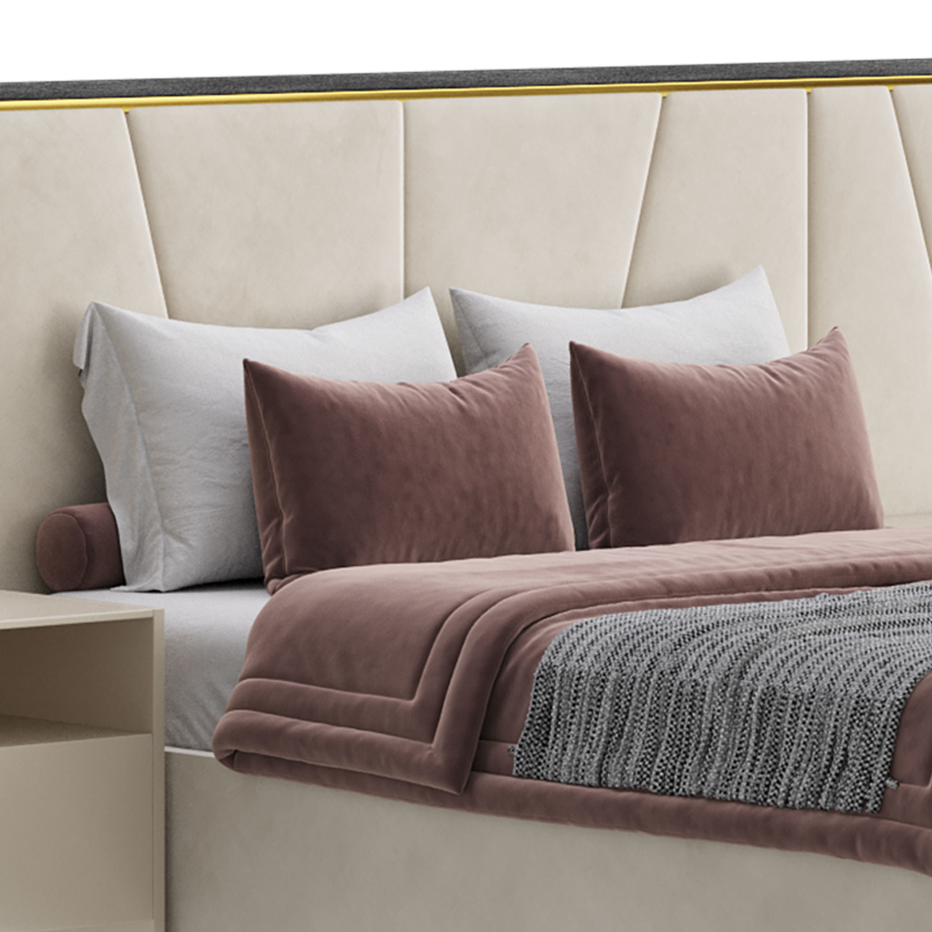 Kugha bed 3D model_13