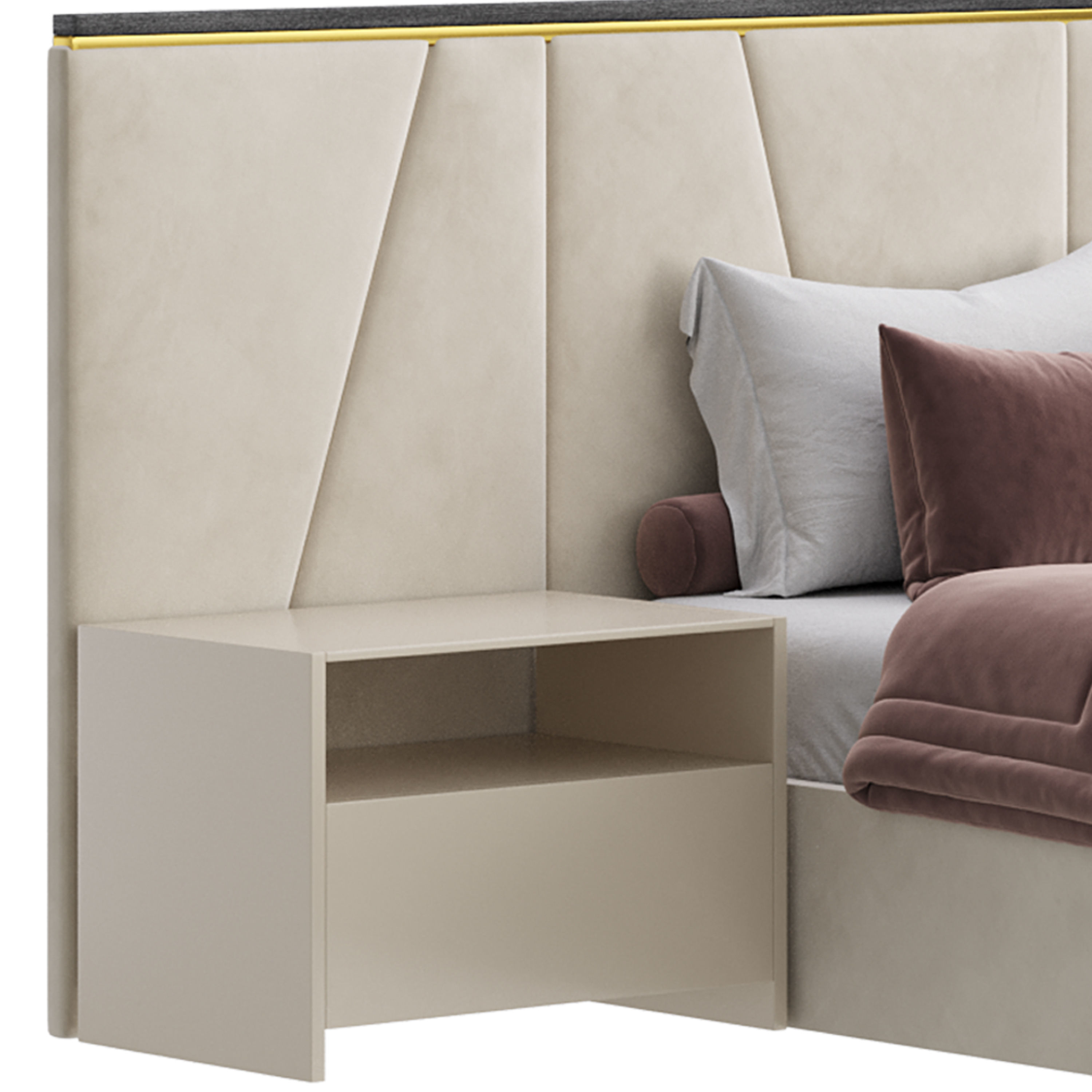 Kugha bed 3D model_10