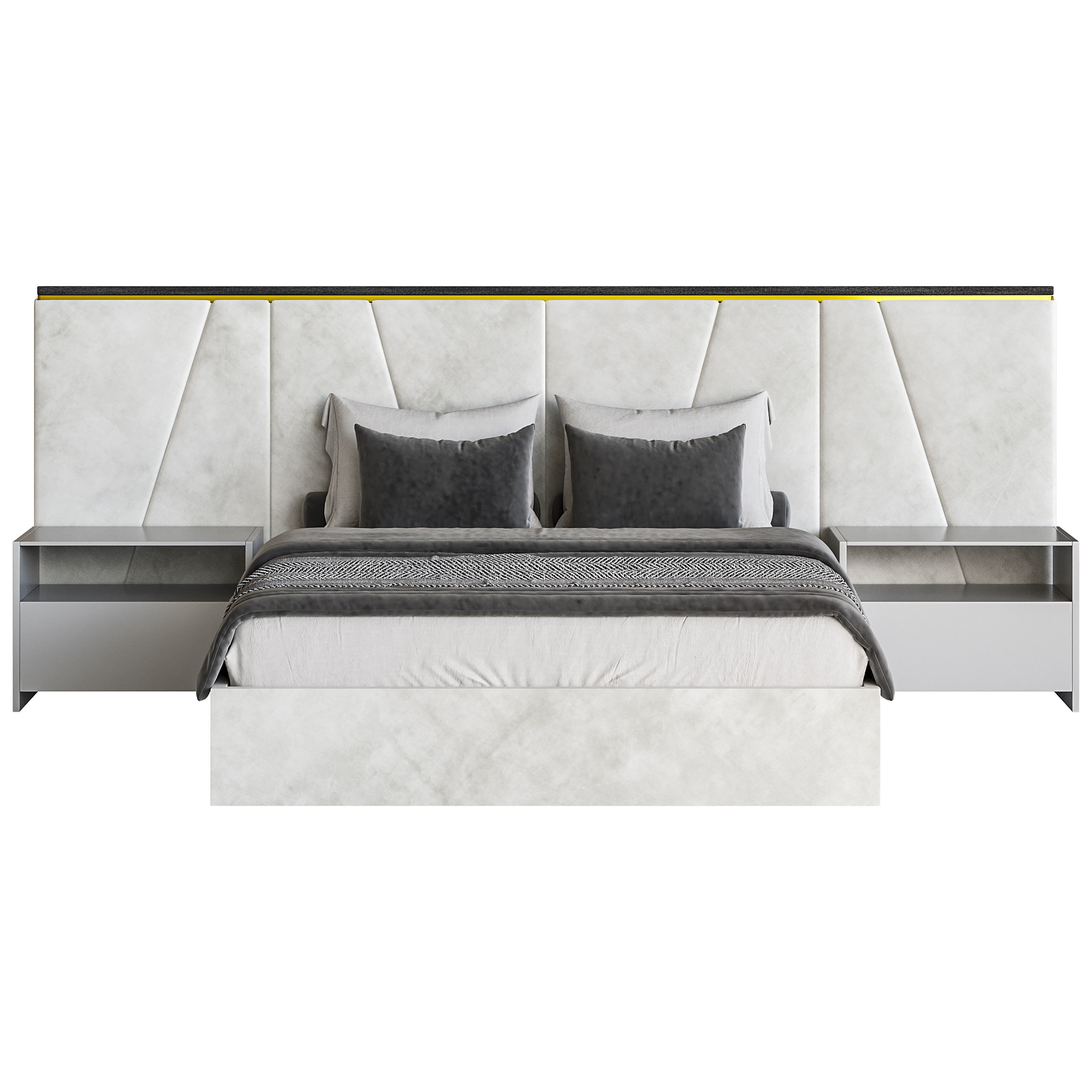 Kugha bed 3D model_21