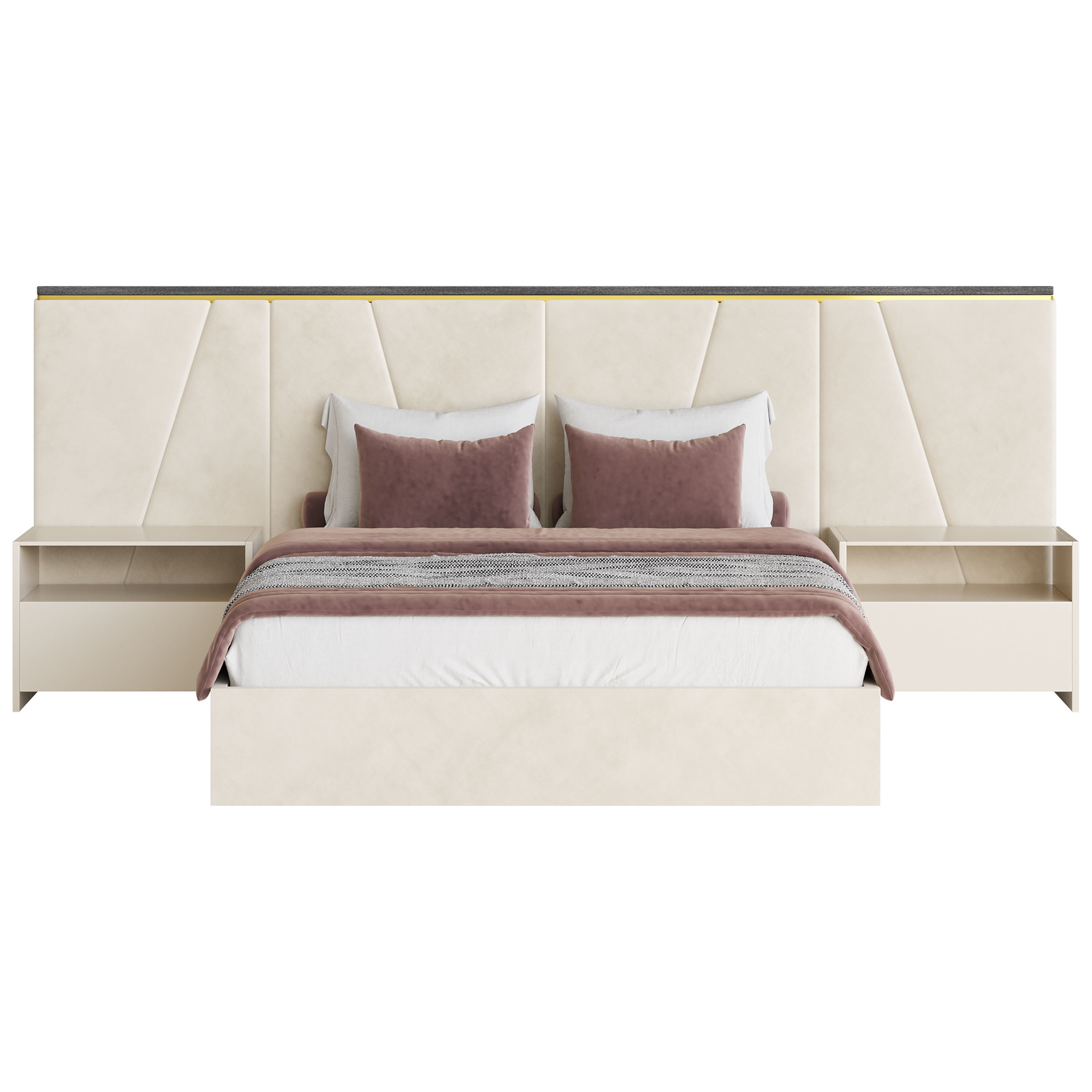 Kugha bed 3D model_19