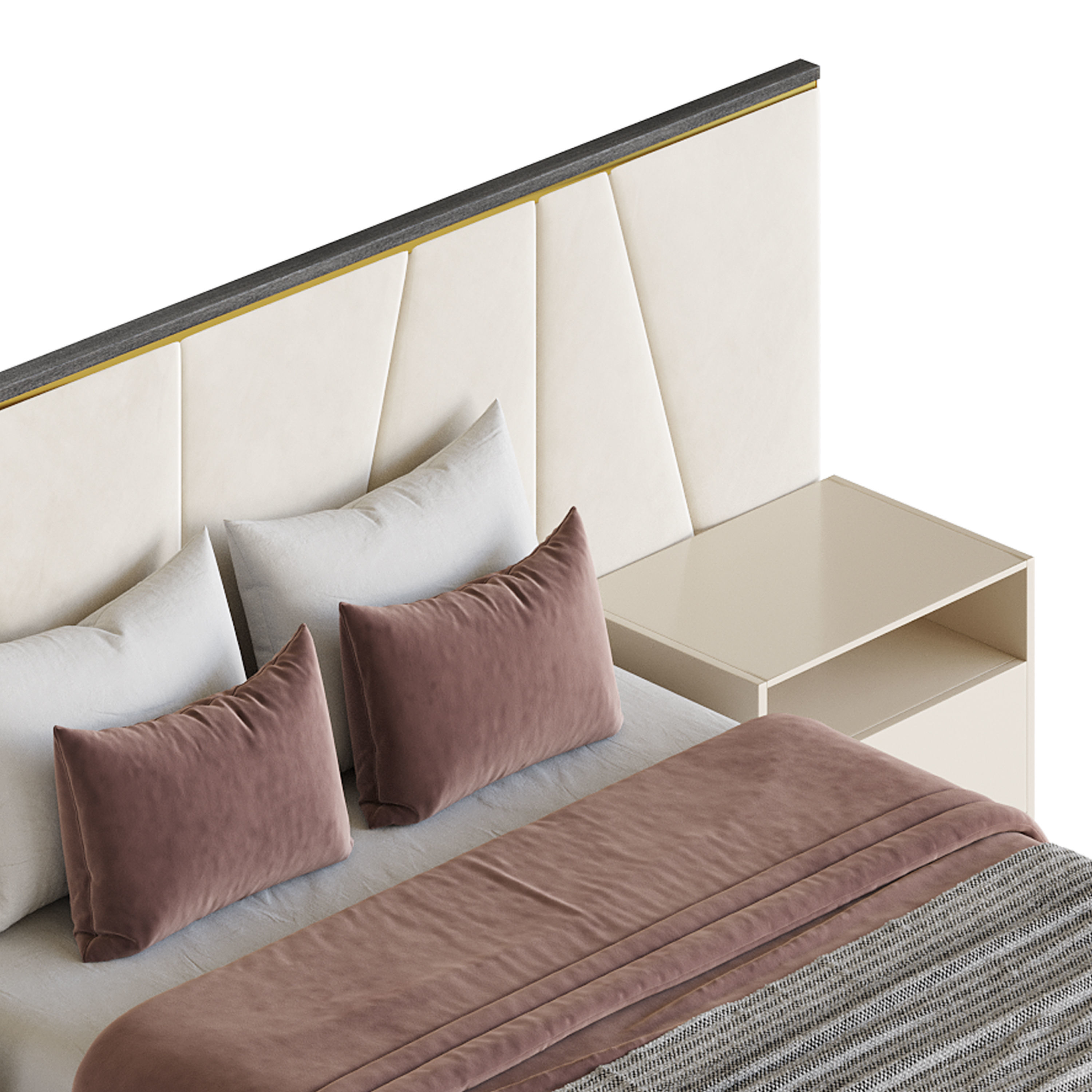 Kugha bed 3D model_28