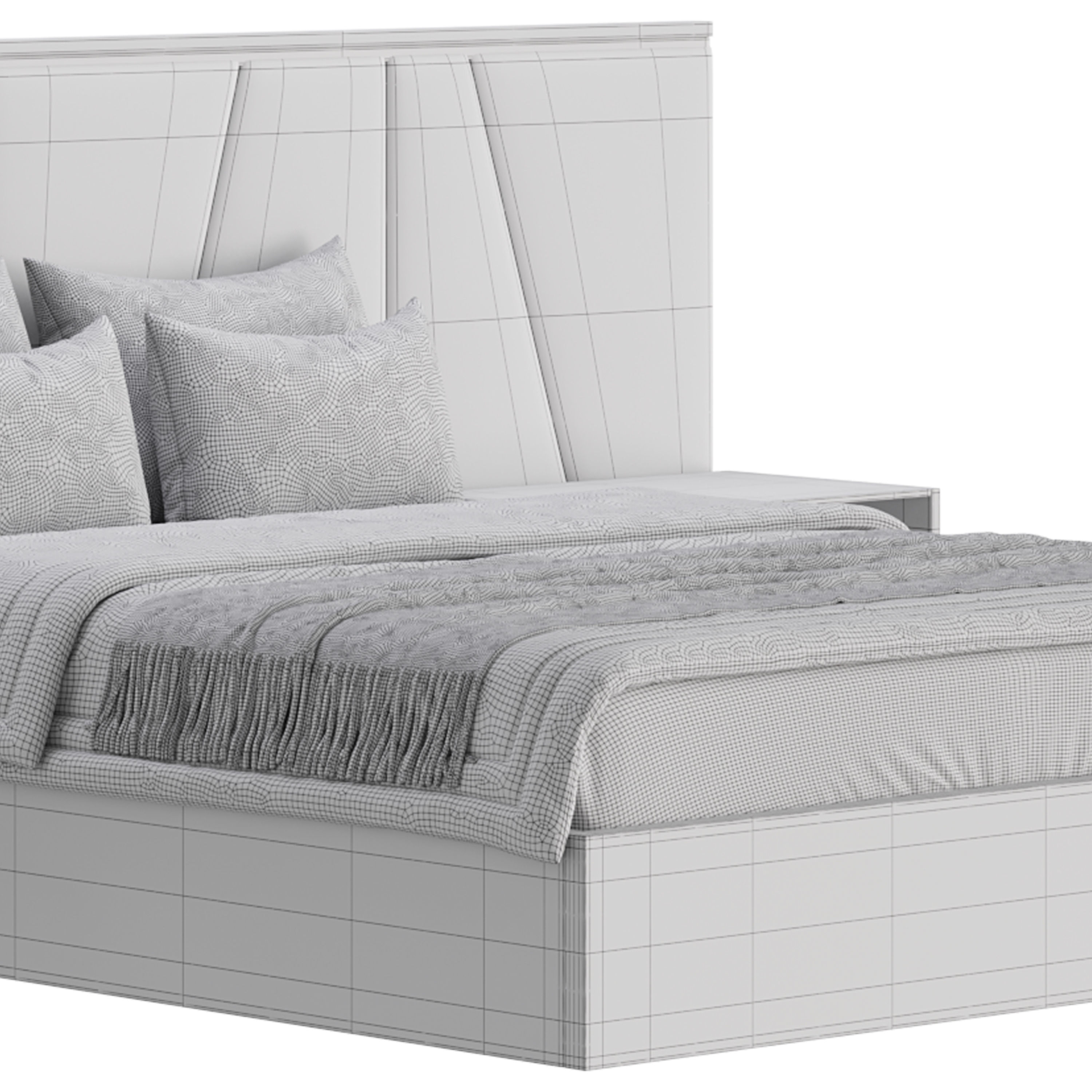 Kugha bed 3D model_35