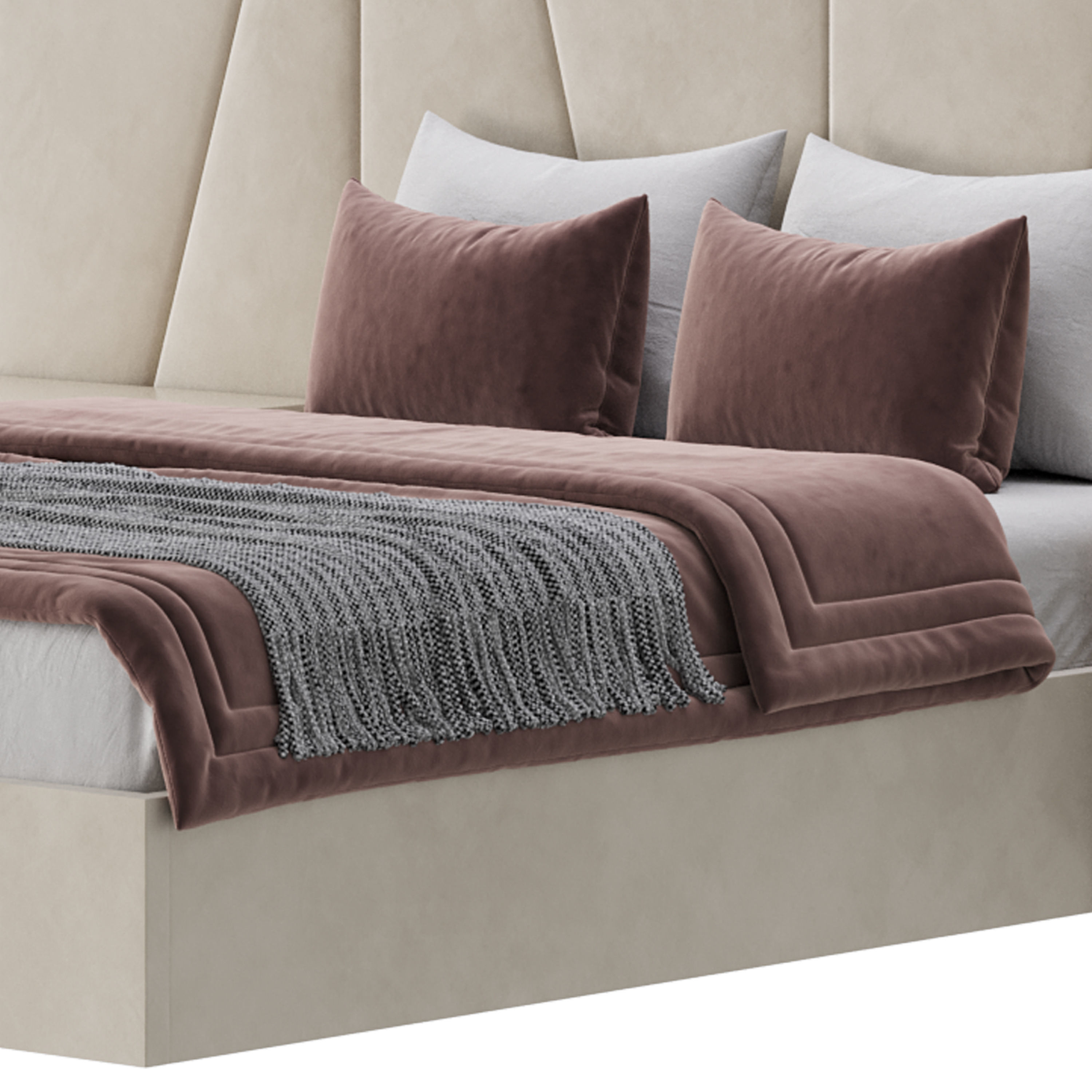 Kugha bed 3D model_12