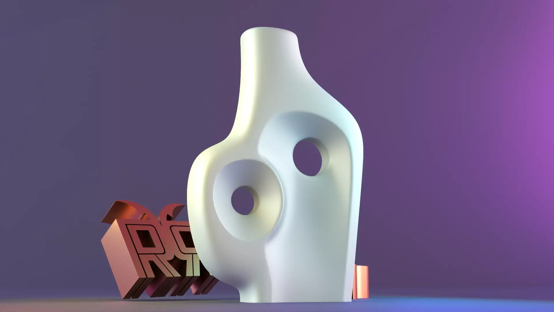 abstract vase 02 3D print model