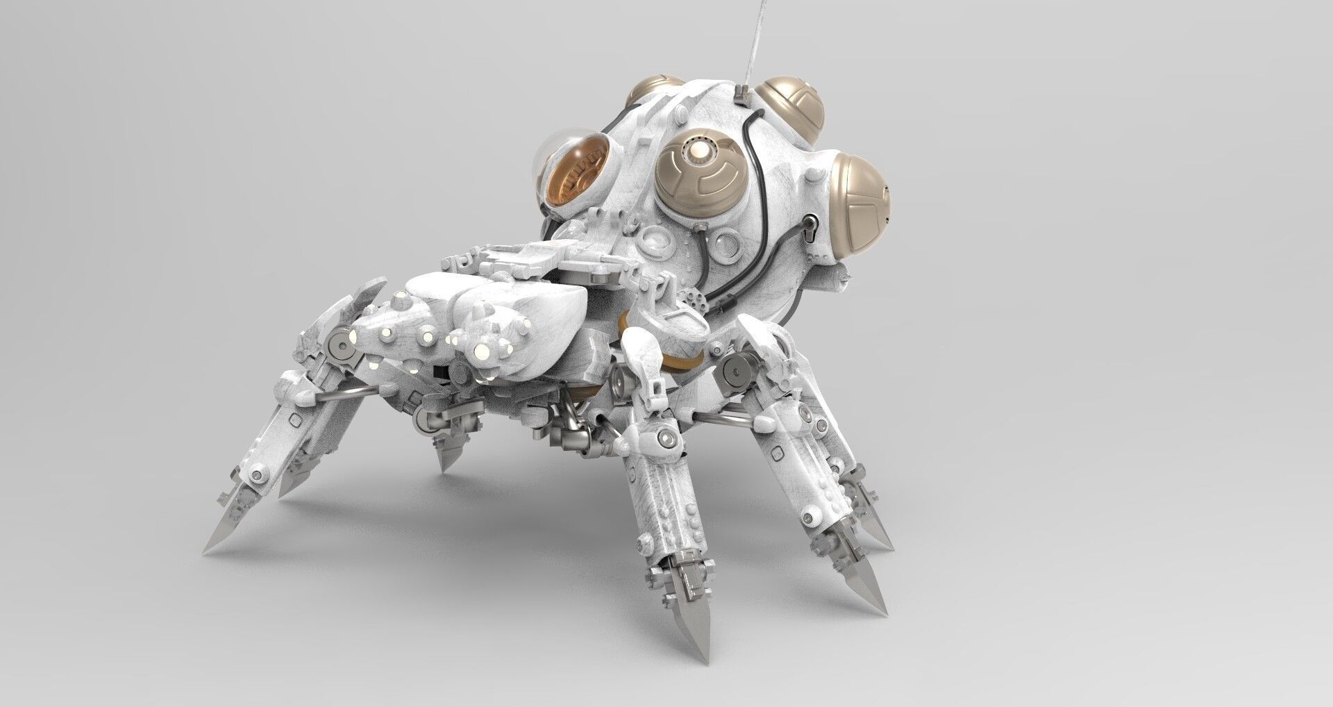 Spider Robot 3D model_2