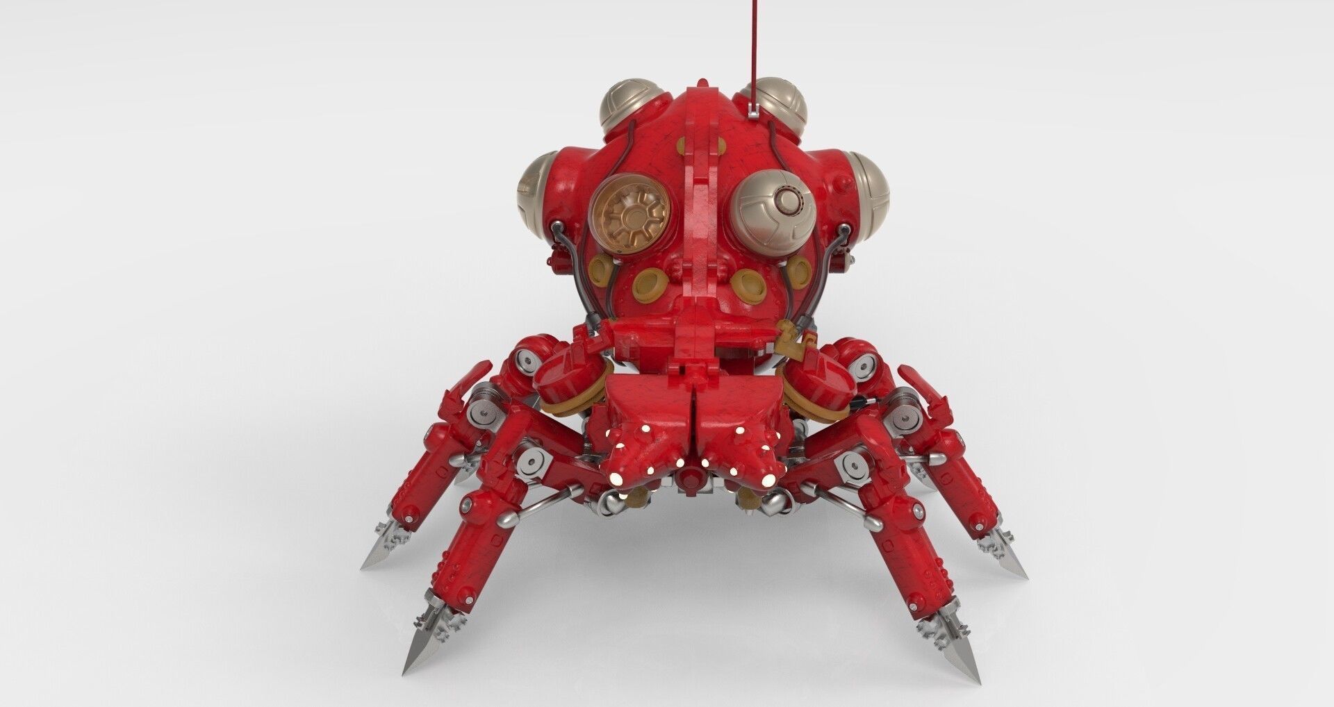 Spider Robot 3D model_5