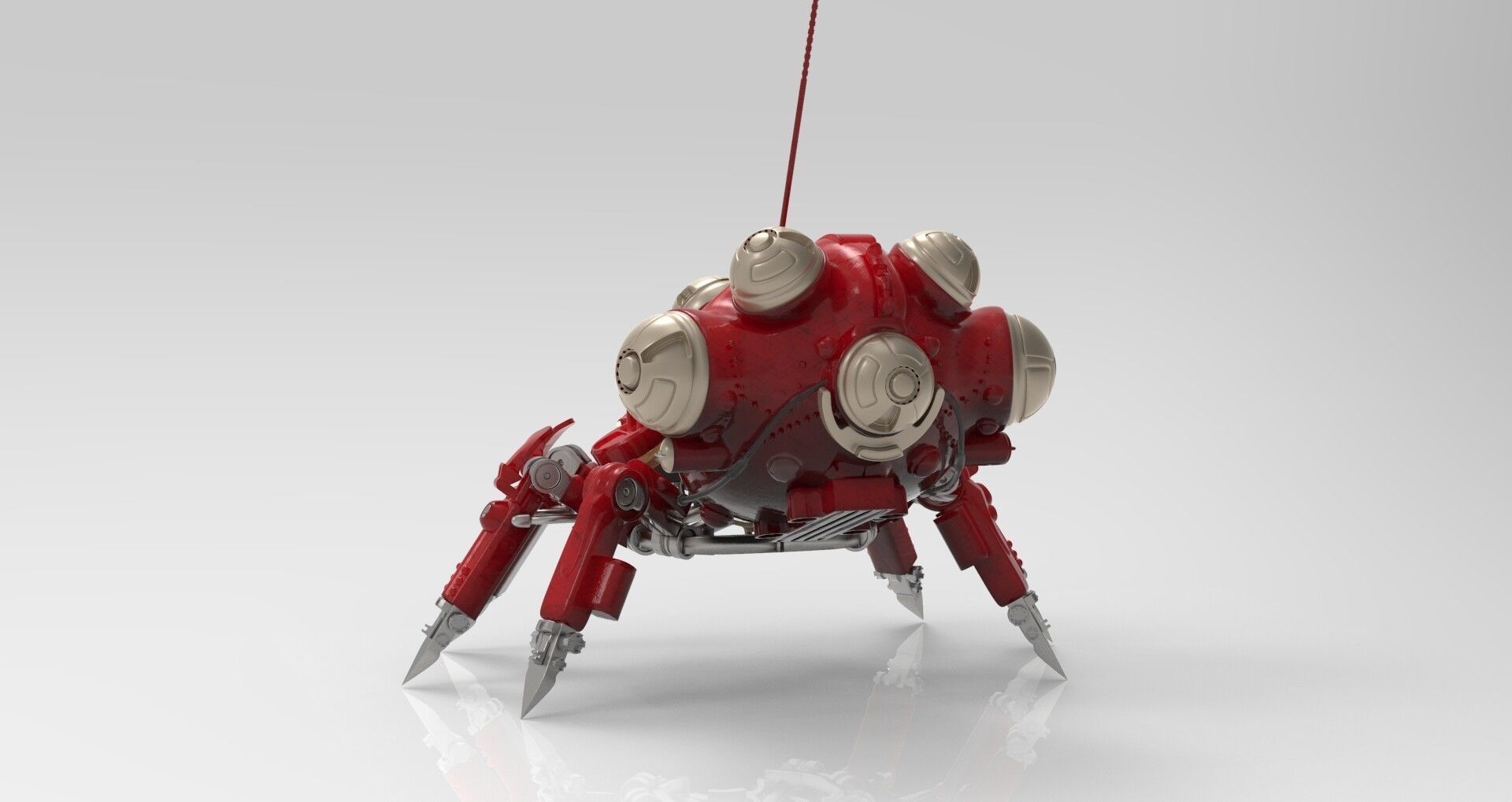 Spider Robot 3D model_4