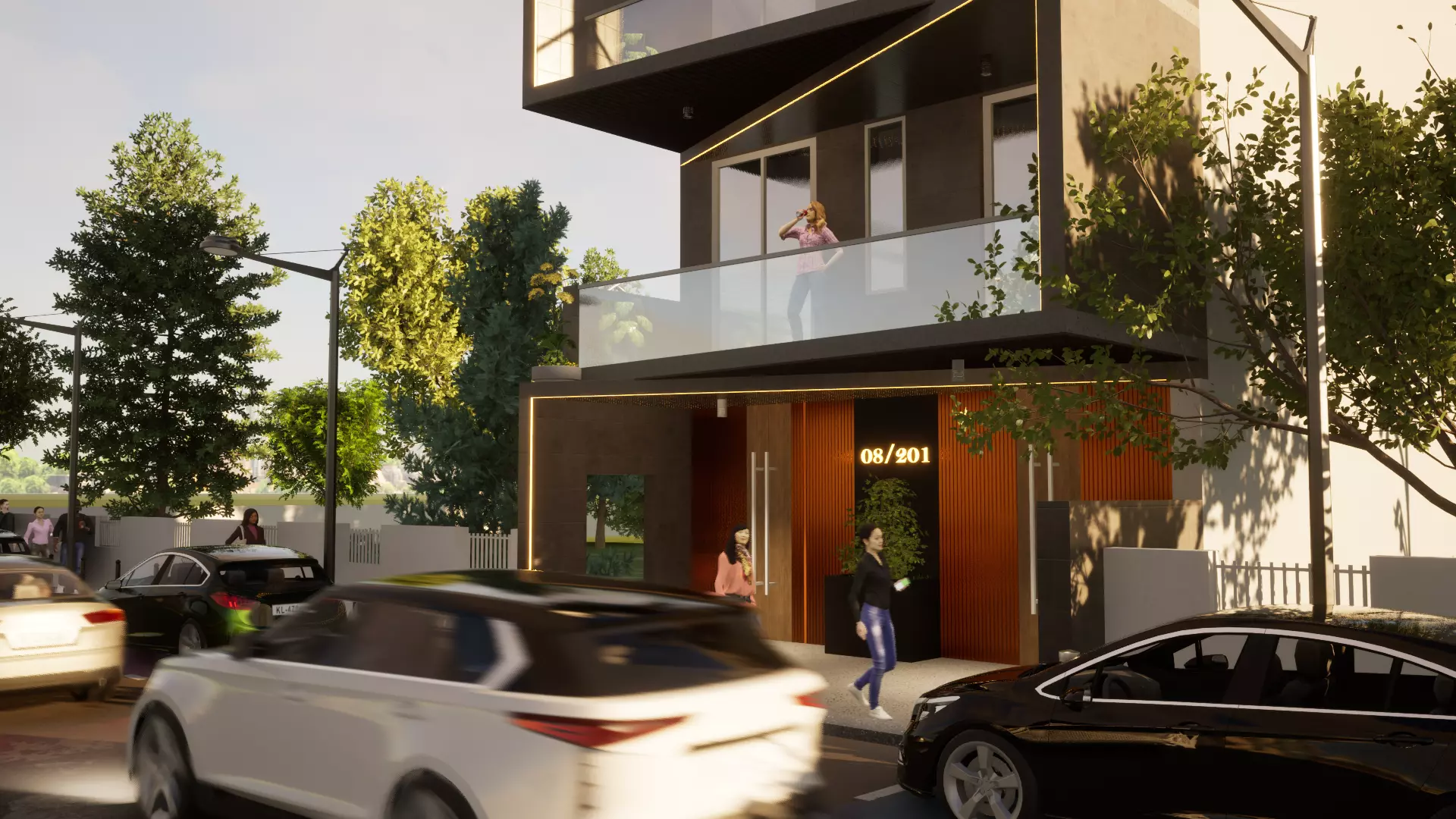 Front Elevation 3D model