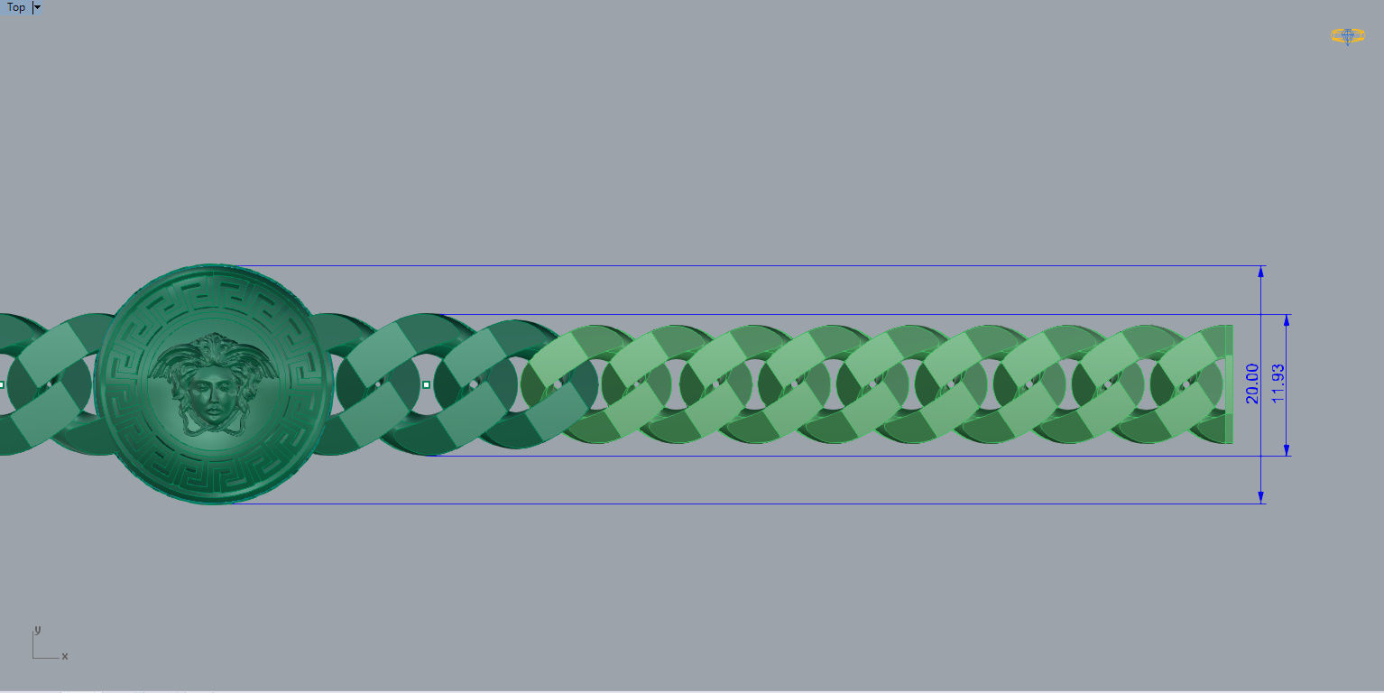 bracelets vers-01 3D print model_9