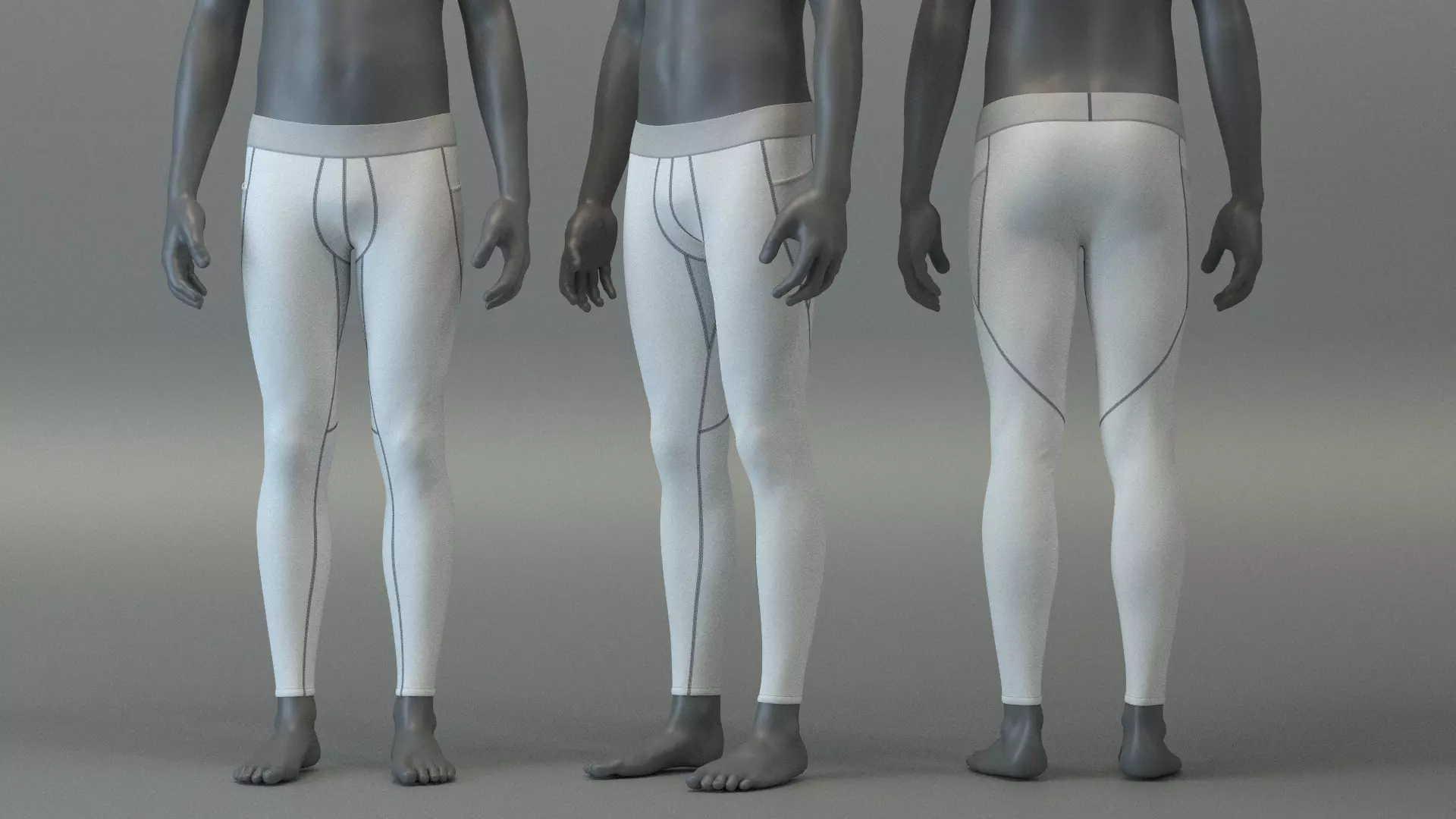 Sports Leggings 3D model