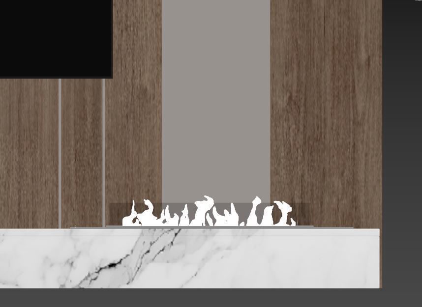 Tv wall set 07 3D model_10