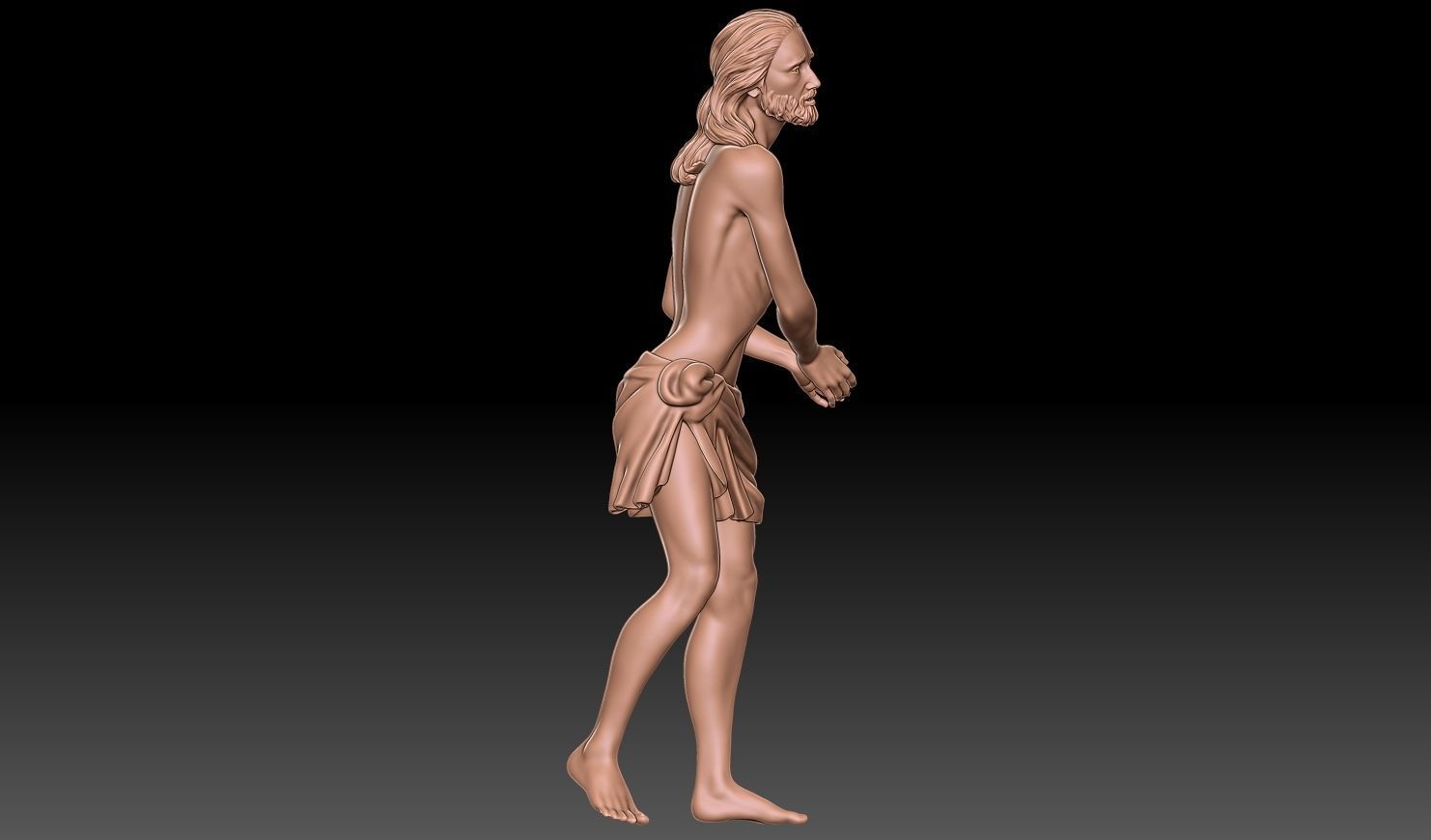Jesus hands bound  3D print model_7