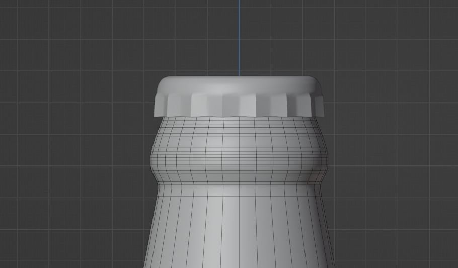 Corona Beer 3D Model - Blender Cycles Render Low-poly 3D model_3