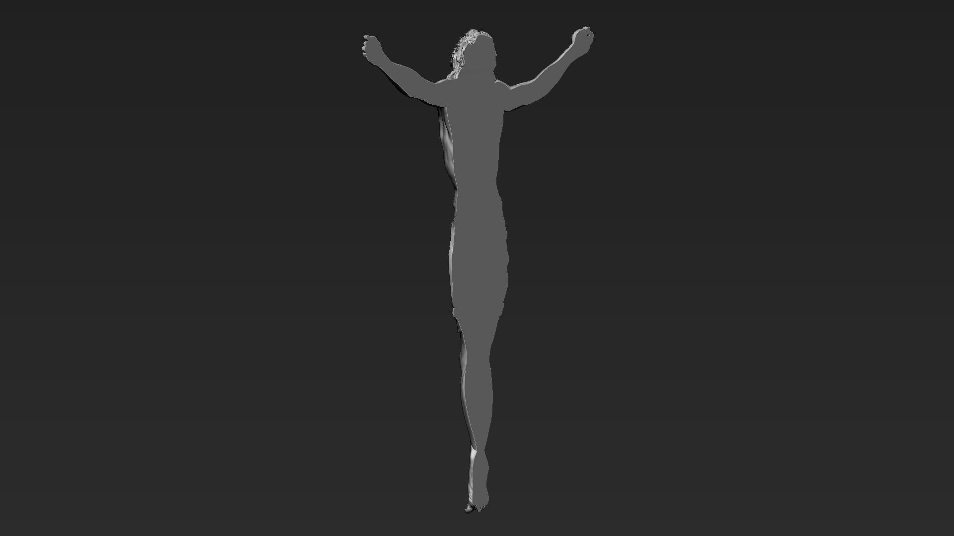 Crucified Jesus Christ 04 3D print model_8