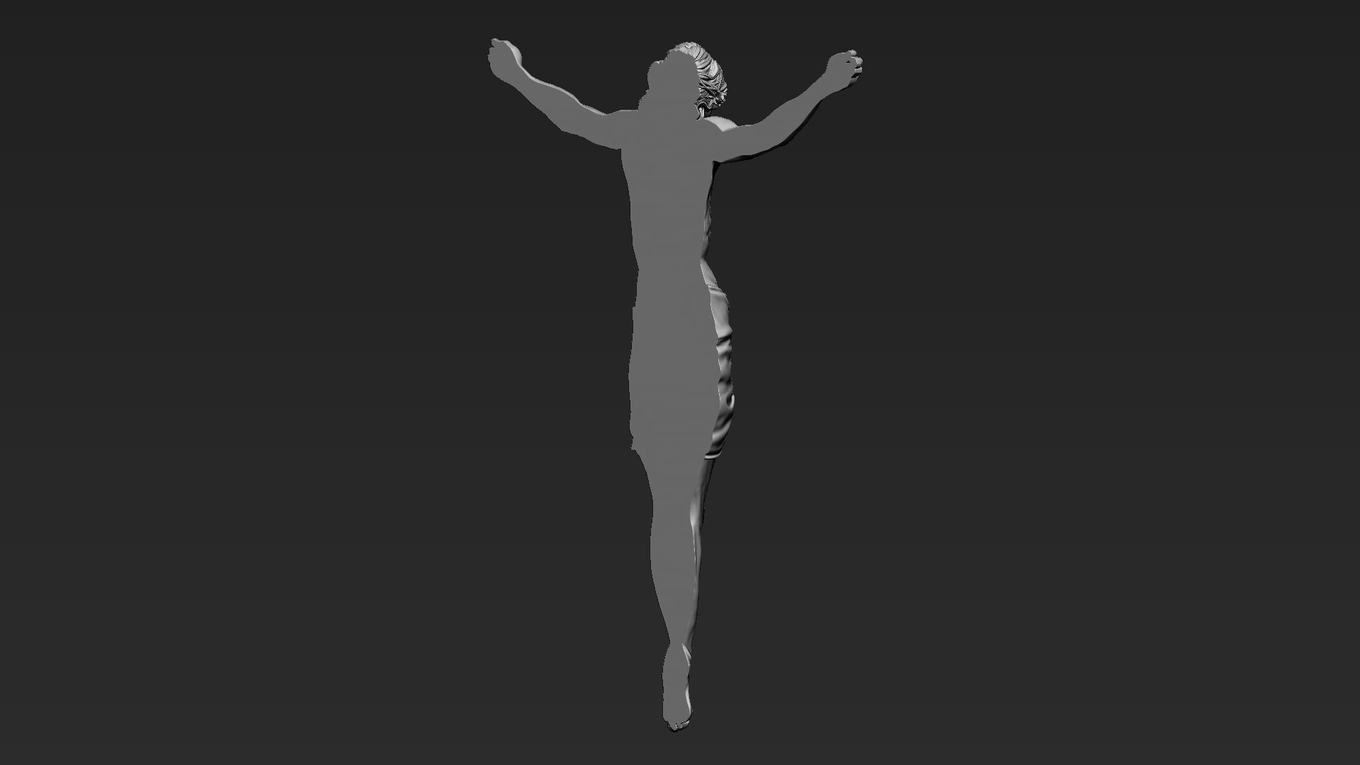 Crucified Jesus Christ 04 3D print model_10