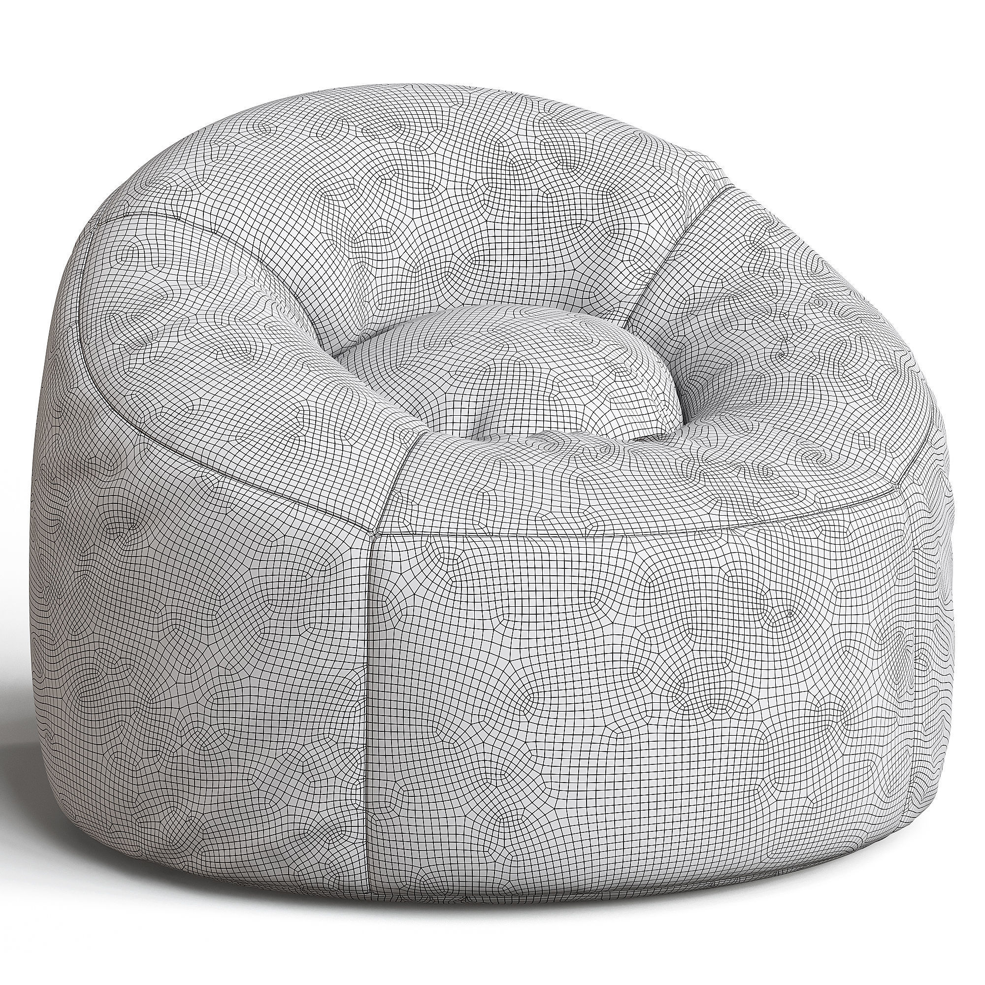 Cocomelon Bean Bag Chair 3D model_5