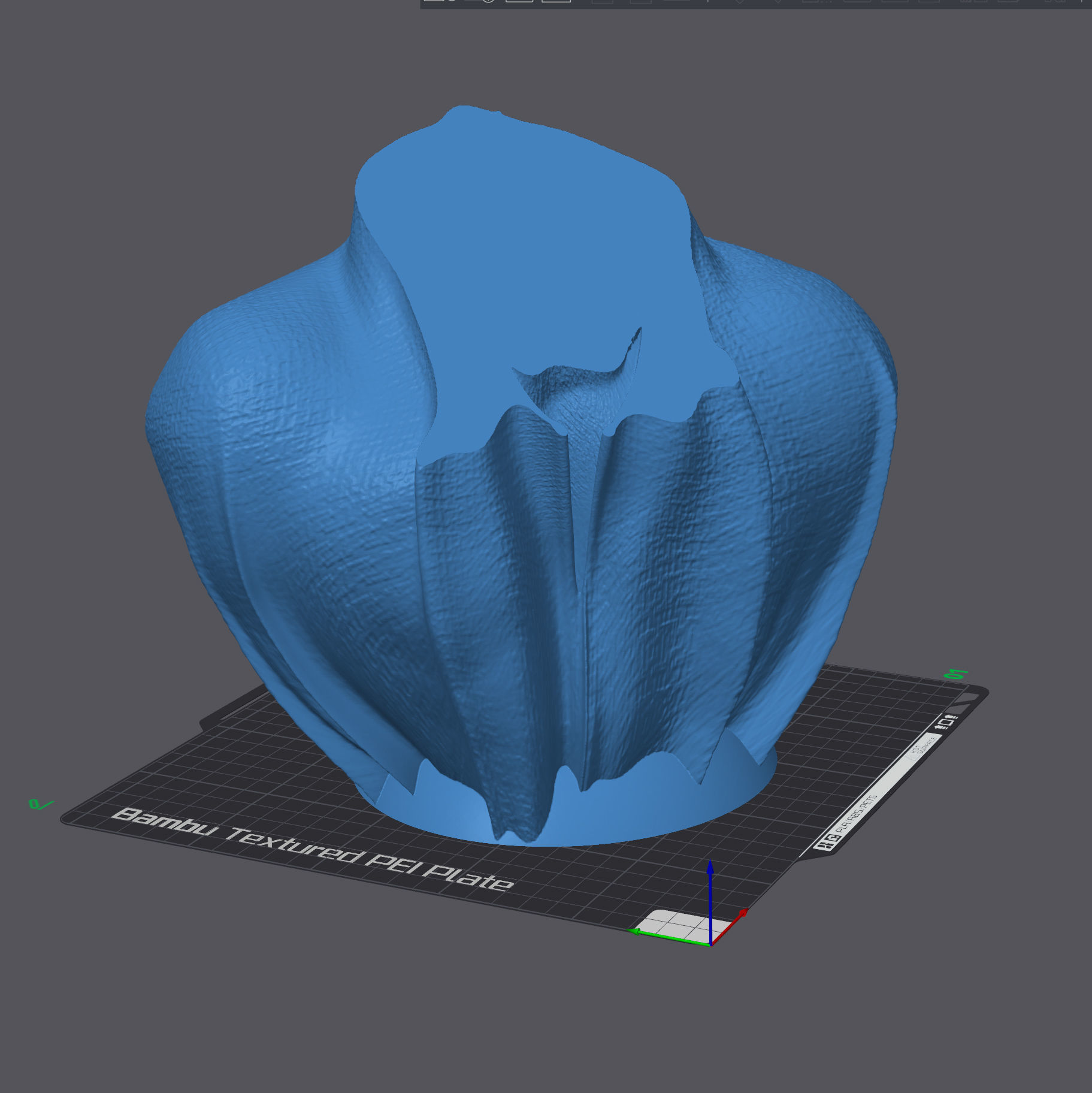 Labrador with Collar Cape on Pedestal 3D print model_5