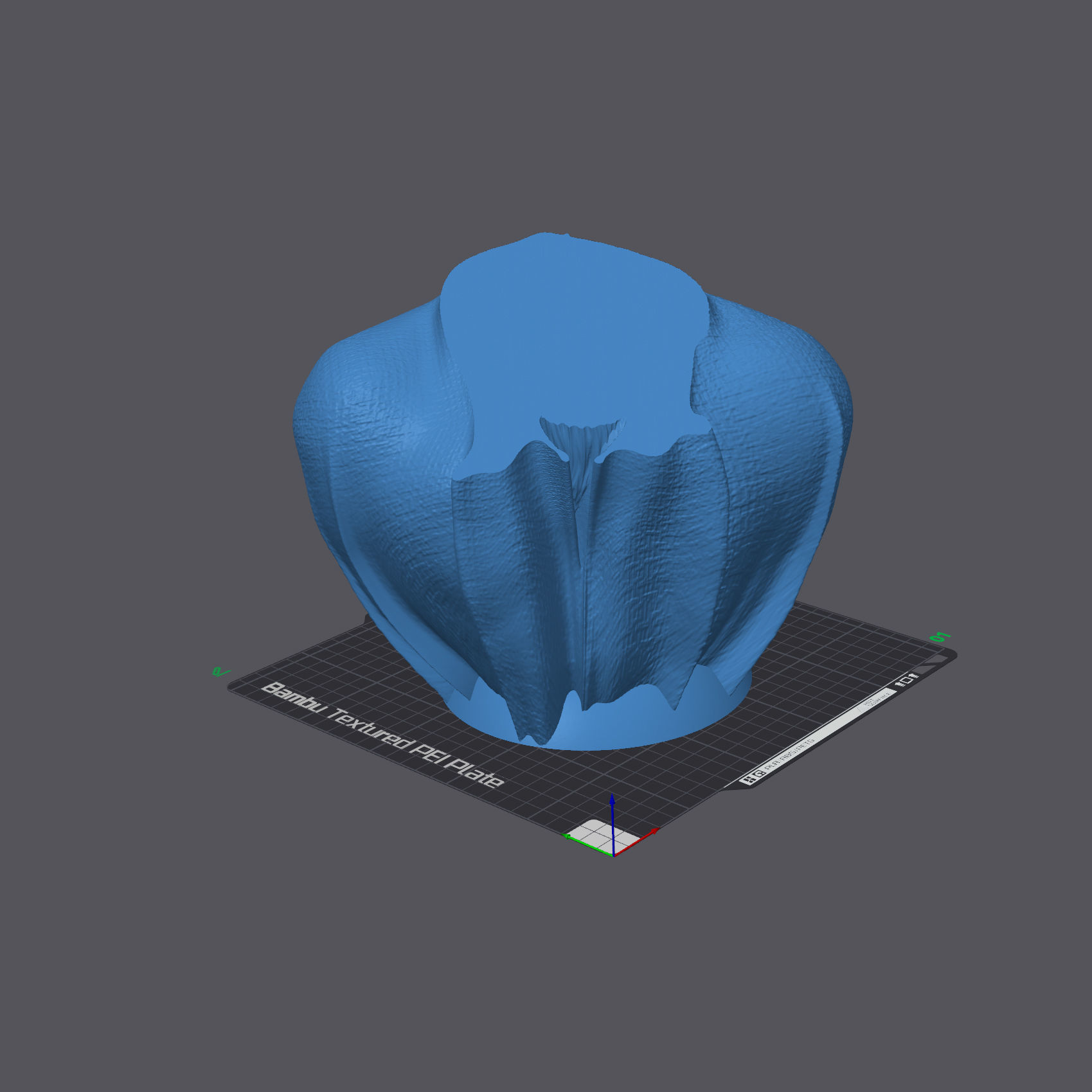 Poodle with Collar Cape on Pedestal 3D print model_5