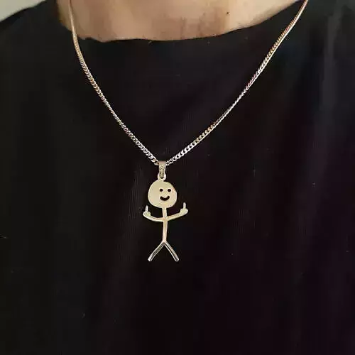 Funny Doodle Necklace 3D print model