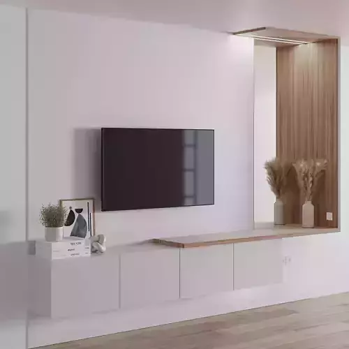 Bedroom Furniture Composition 07