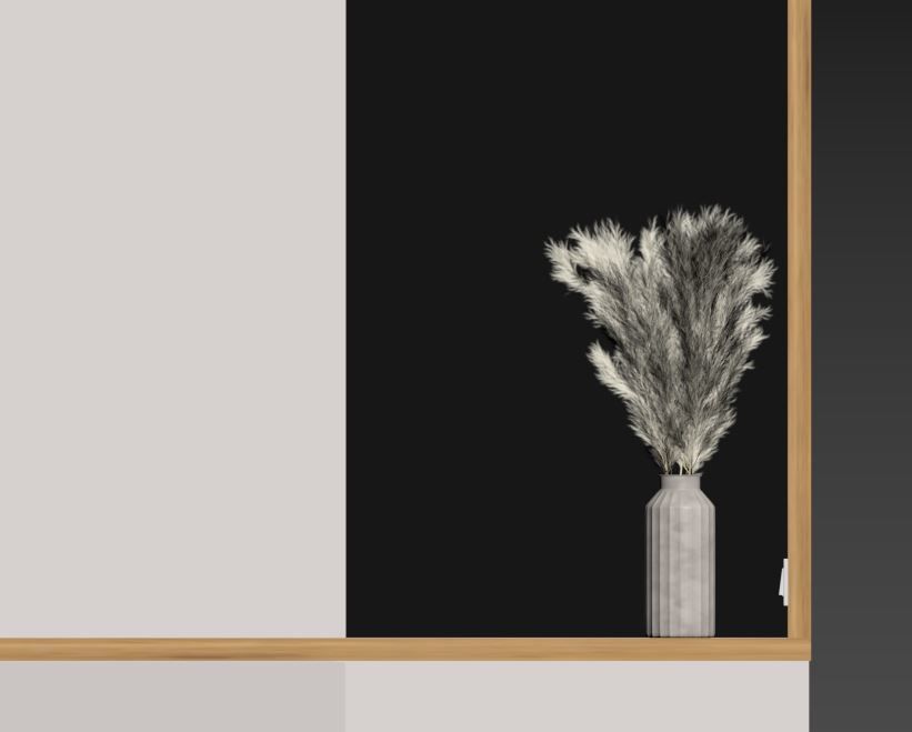 Bedroom Furniture Composition 07 3D model_13