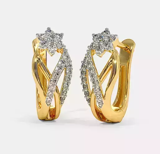  Hoop Earrings  3D print model