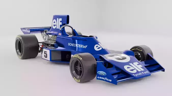 Tyrrell 007 F1 car