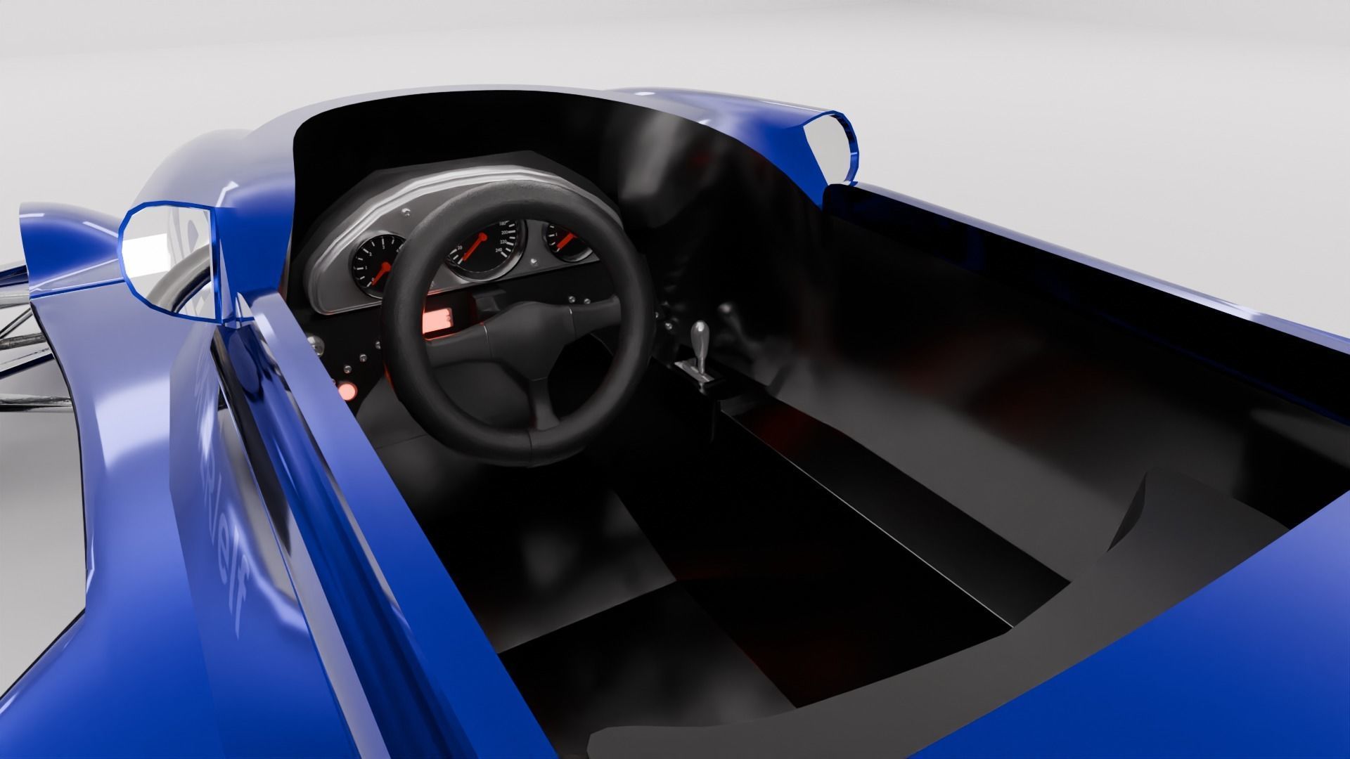 Tyrrell 007 F1 car 3D model_6