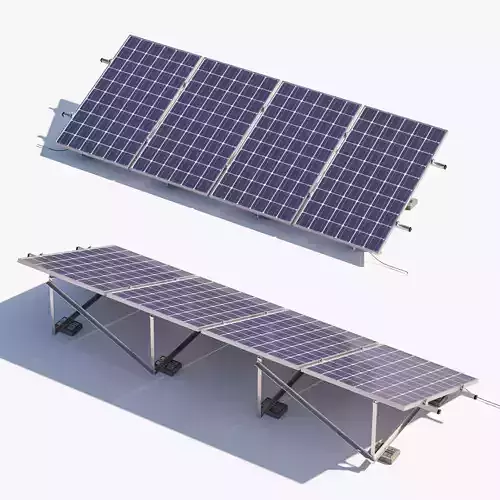 Solar Panels 3D model