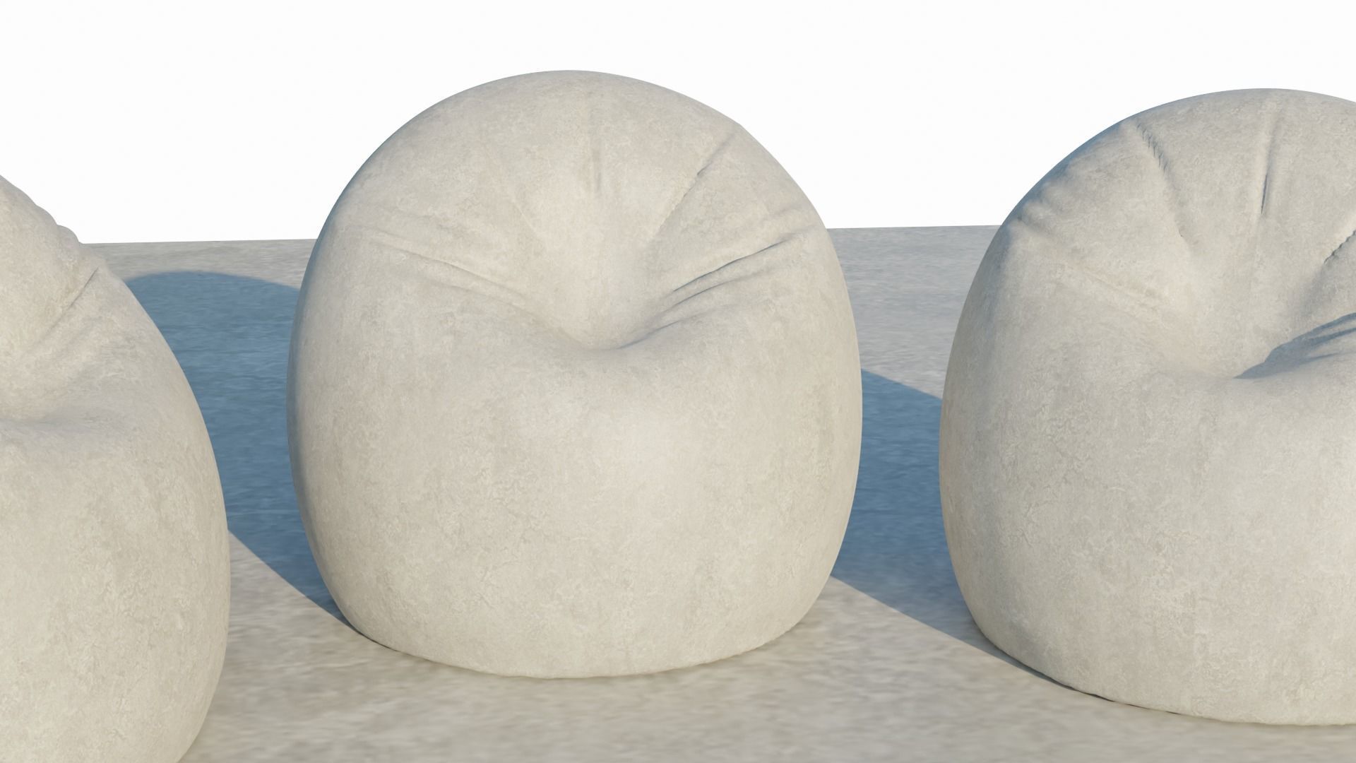 puf for interior 3D model_5