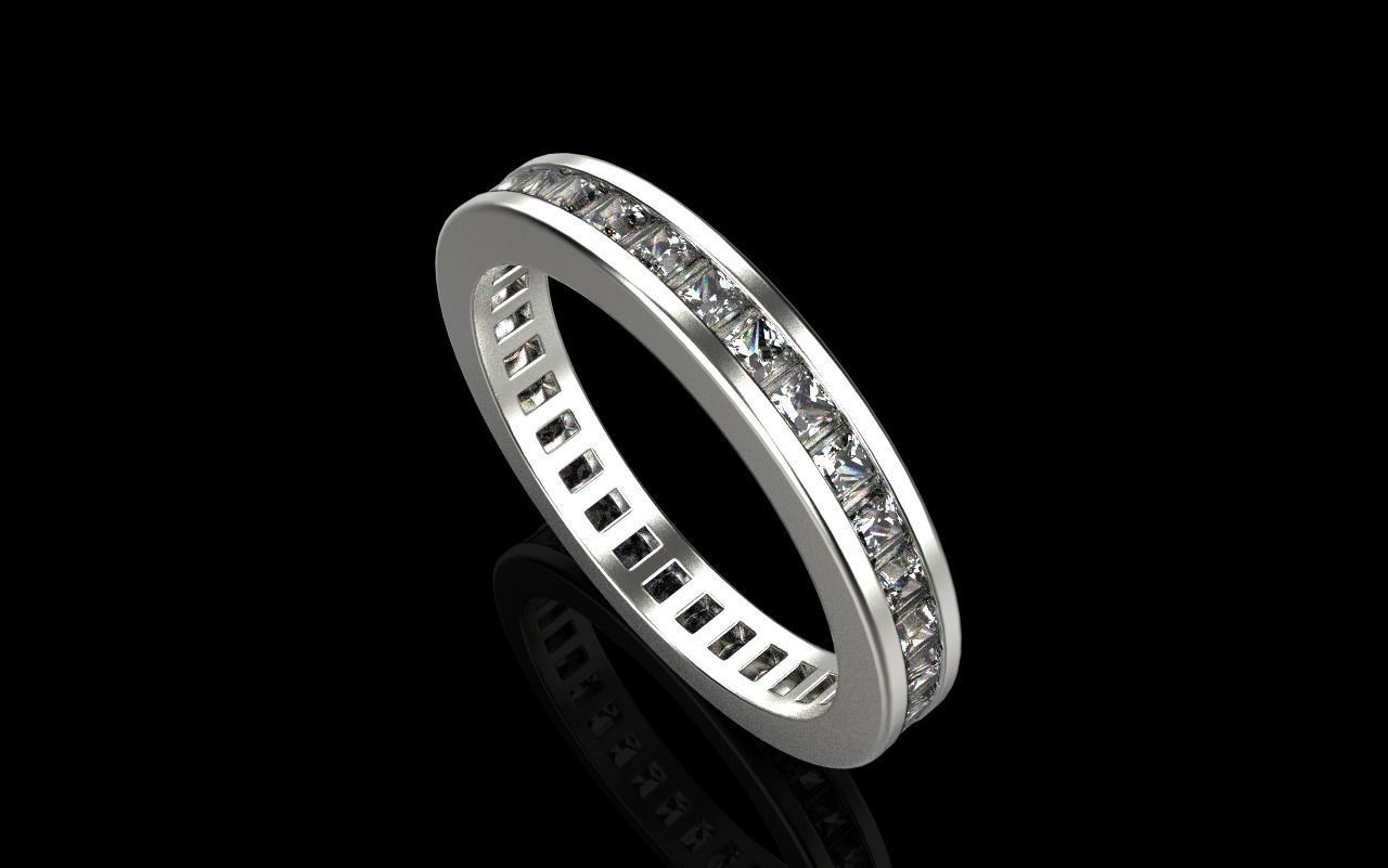 Channel set ring model 655 3D print model_36