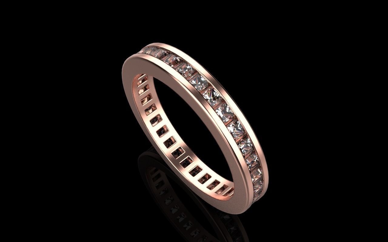Channel set ring model 655 3D print model_34