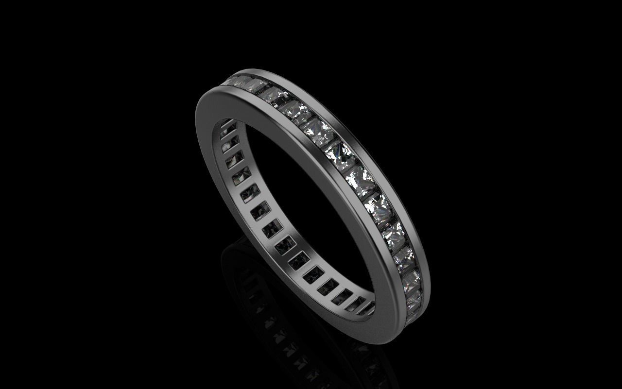 Channel set ring model 655 3D print model_35