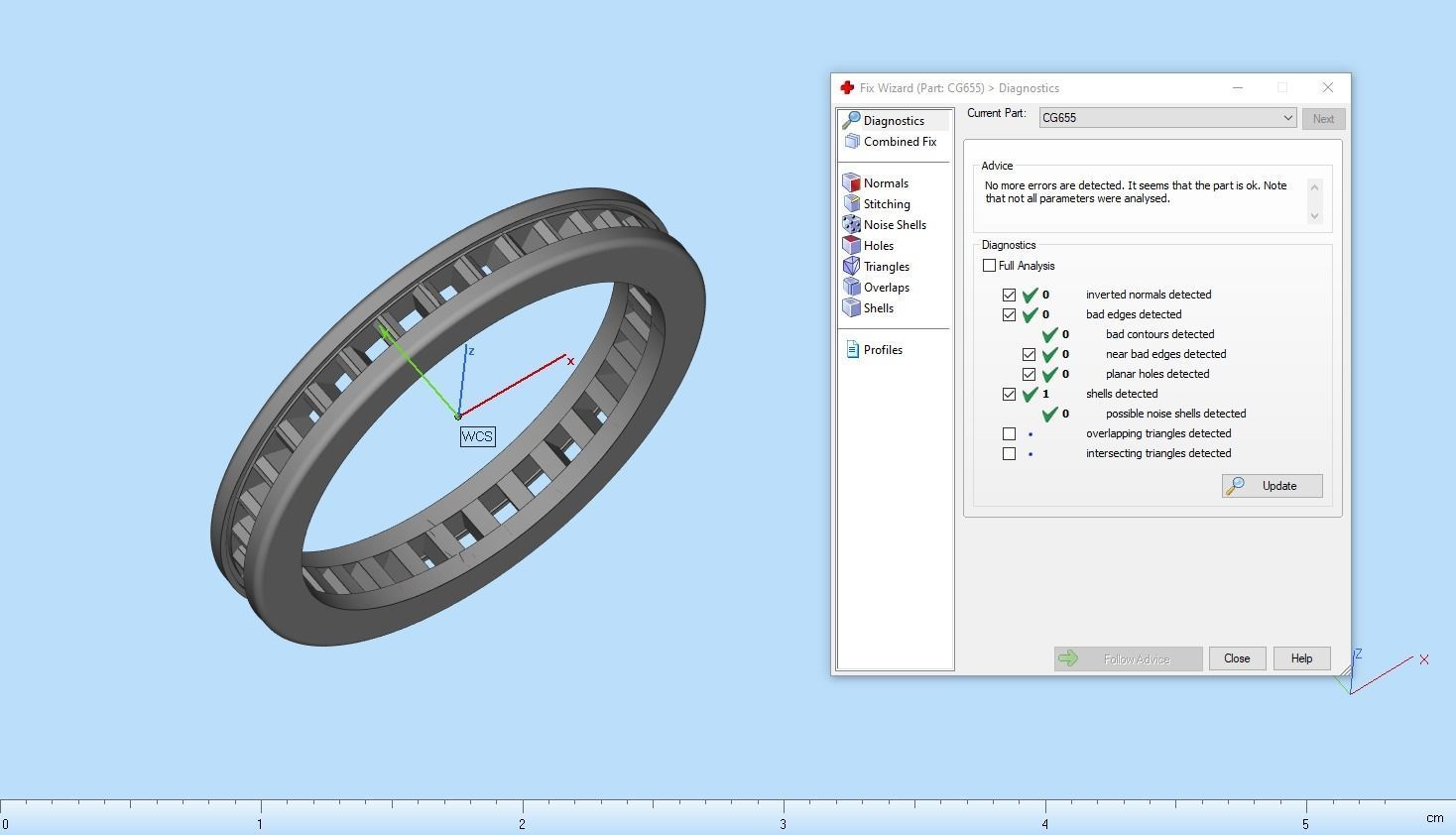 Channel set ring model 655 3D print model_9