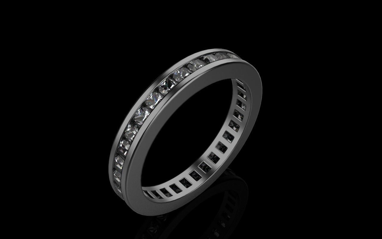 Channel set ring model 655 3D print model_29