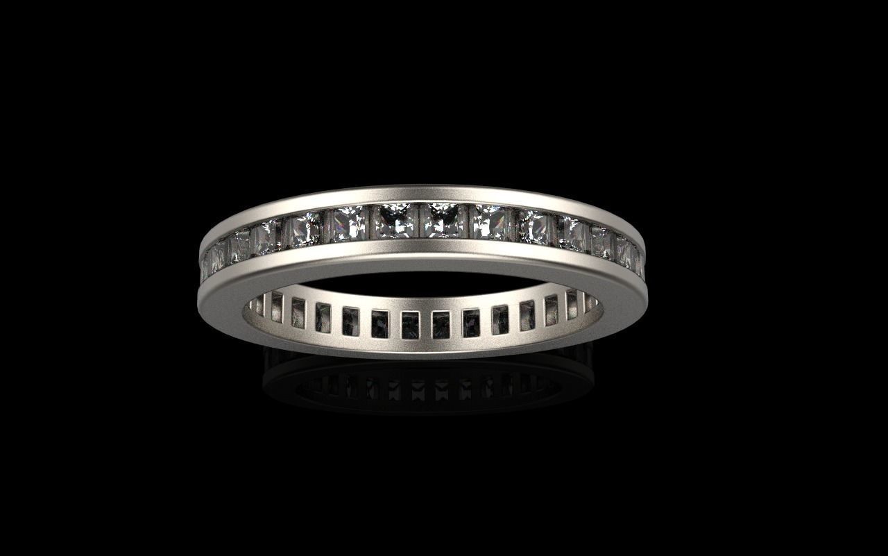 Channel set ring model 655 3D print model_23