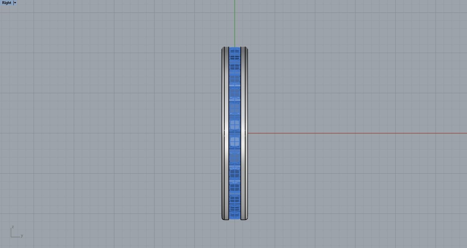 Channel set ring model 655 3D print model_7