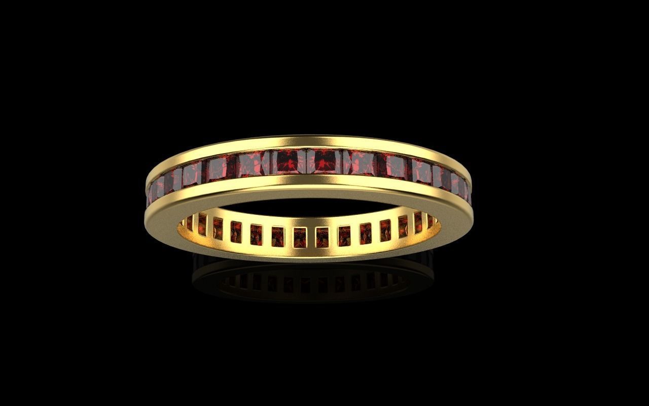 Channel set ring model 655 3D print model_12