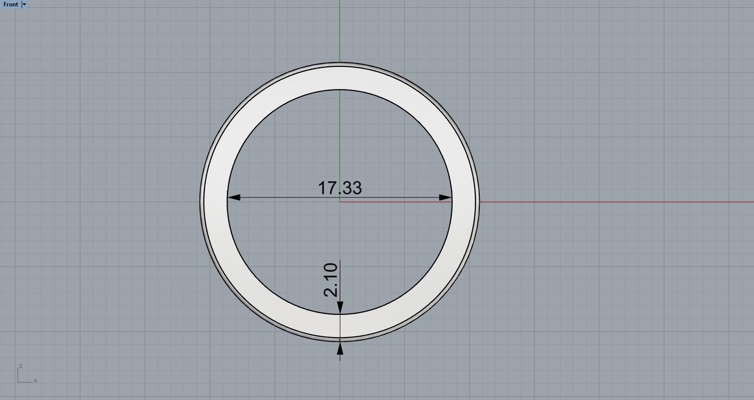Channel set ring model 655 3D print model_6