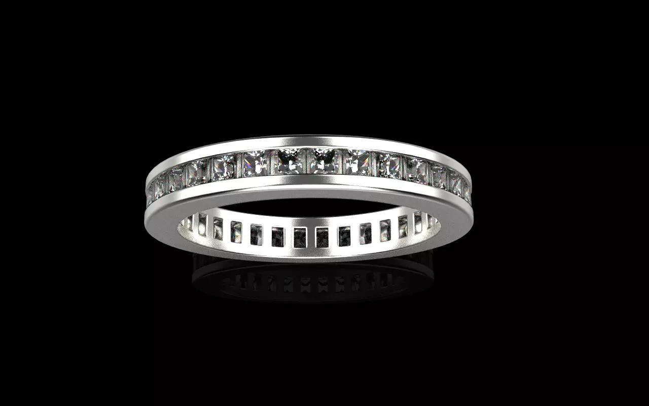Channel set ring model 655 3D print model_0