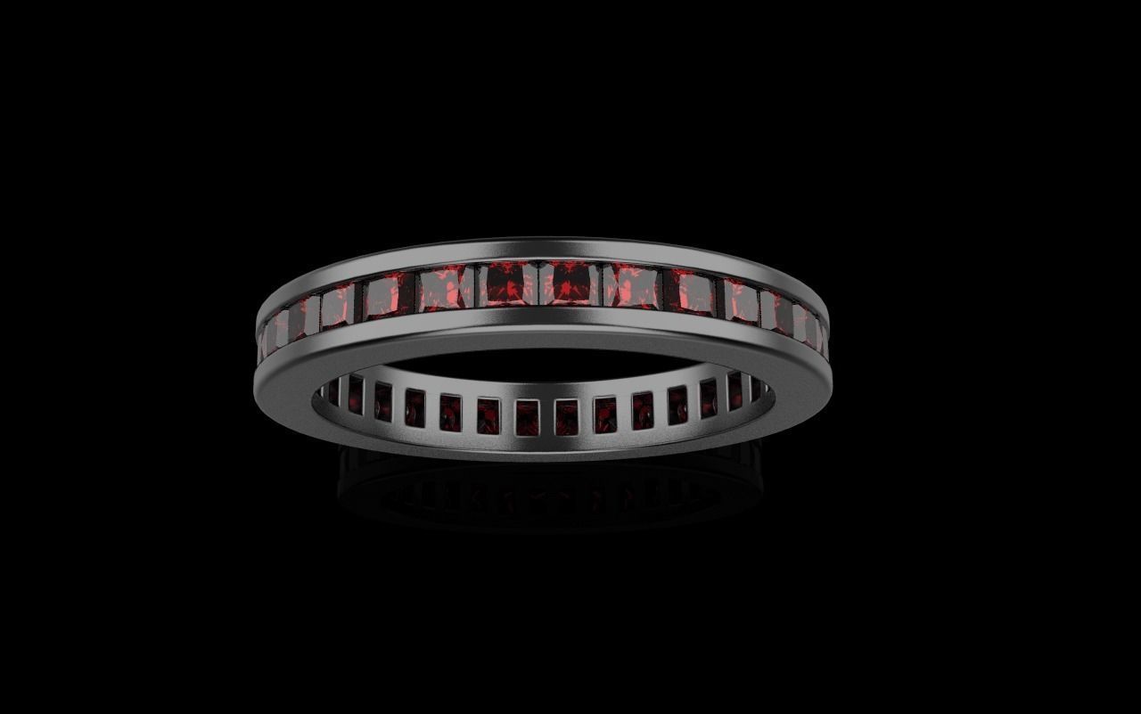 Channel set ring model 655 3D print model_16