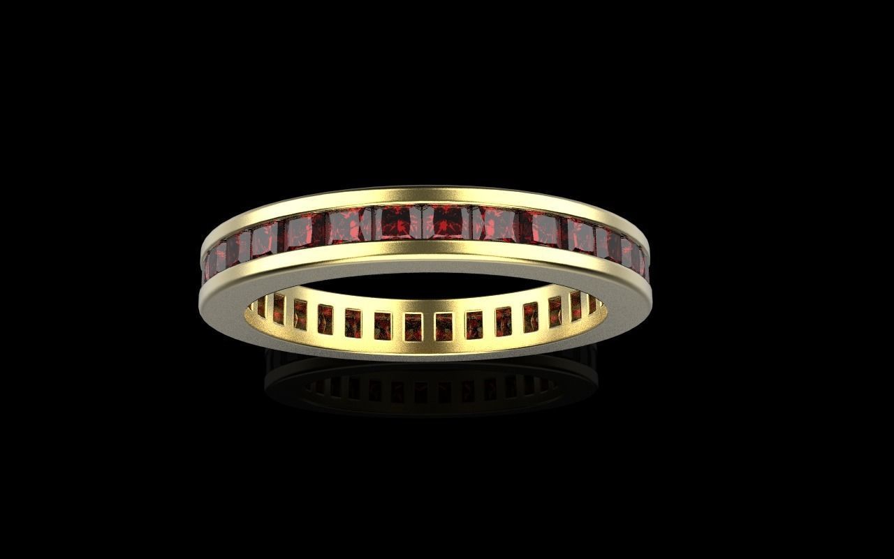 Channel set ring model 655 3D print model_13