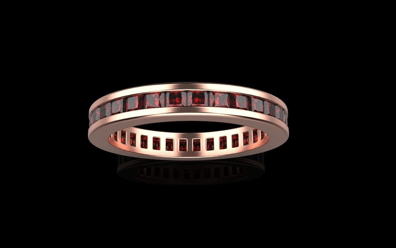 Channel set ring model 655 3D print model_15