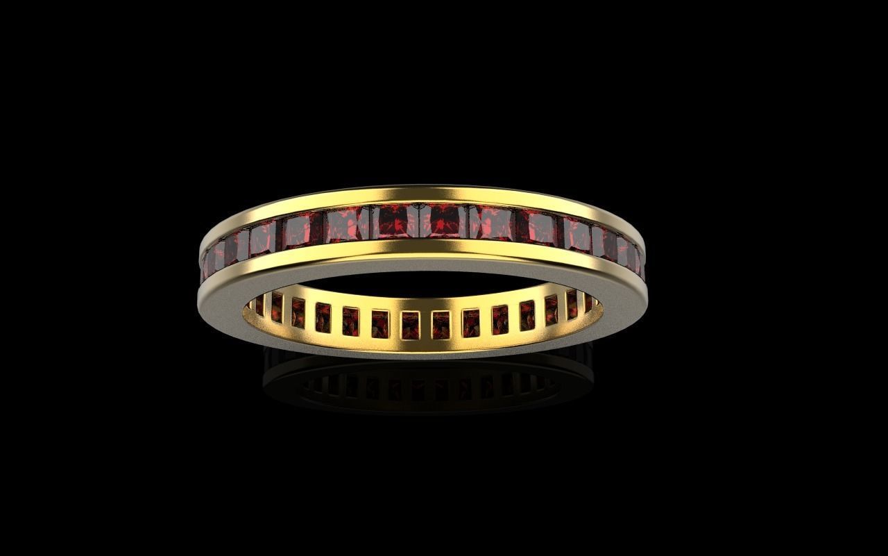 Channel set ring model 655 3D print model_18