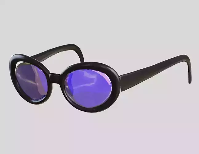 Sunglasses mid-poly