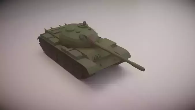Simple T-55A Tank